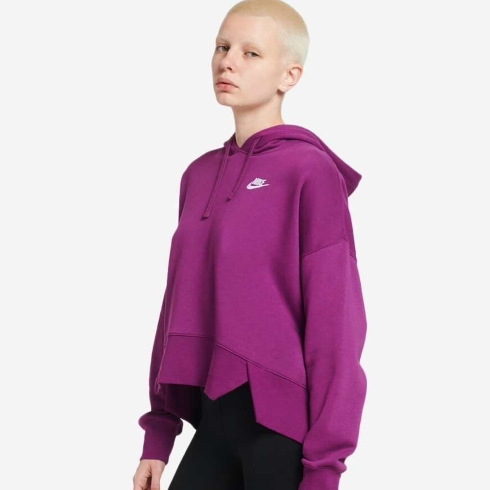 Nike Women's Vibrant Purple Hoodie - Picture 8 of 8